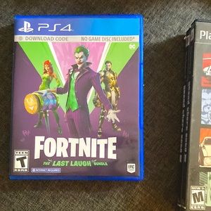 BN Fortnite "The Last Laugh Bundle" for PS4.